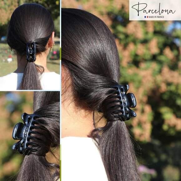 French Celluloid Hair Claw 3\